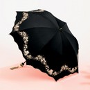 お花畑のハローキティ ハローキティの晴雨兼用折りたたみ傘
