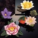 京の花の歳時記　縮緬香袋お飾りコレクション