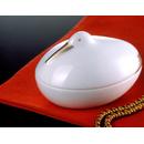 幸せのコウノトリ 高級磁器製ボンボニエール 
