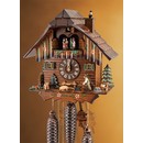 森の鍛冶屋と仲間たち　オルゴールとからくり仕掛けの木彫りカッコウ時計