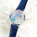 ムッシュ ギ・ラロッシュ生誕100周年特別企画＜フルー ドゥ プミエ＞ダイヤモンドと白蝶貝の高級宝飾腕時計