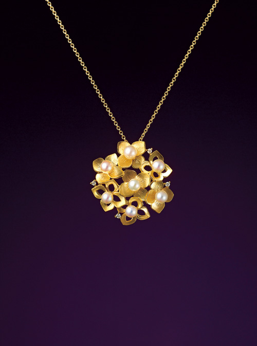 皇居の花暦十二ヶ月 宝飾ペンダント・コレクション：I・E・I