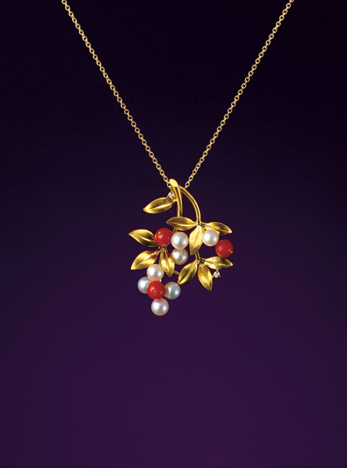 皇居の花暦十二ヶ月 宝飾ペンダント・コレクション：I・E・I