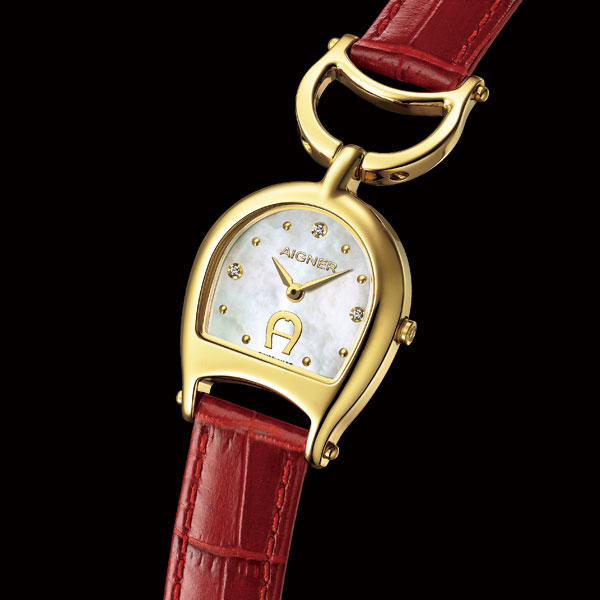 ブランド創立50周年記念 アイグナー アニバーサリーレッド 限定版高級宝飾腕時計：I･E･I オリジナルショップ - コレクション