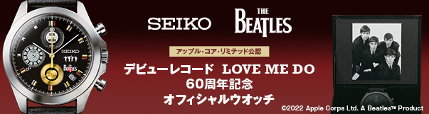 THE BEATLES デビューレコード LOVE ME DO 60周年記念オフィシャルウオッチ