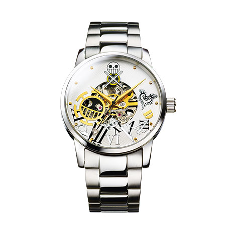 ⚫️ワンピース　ONE PIECE トラファルガーロー 高級機械式腕時計　ウォッチ