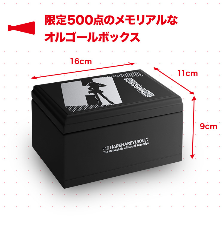 限定500点のメモリアルなオルゴールボックス