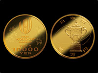ラグビーワールドカップ2019 日本大会記念　1万円プルーフ金貨